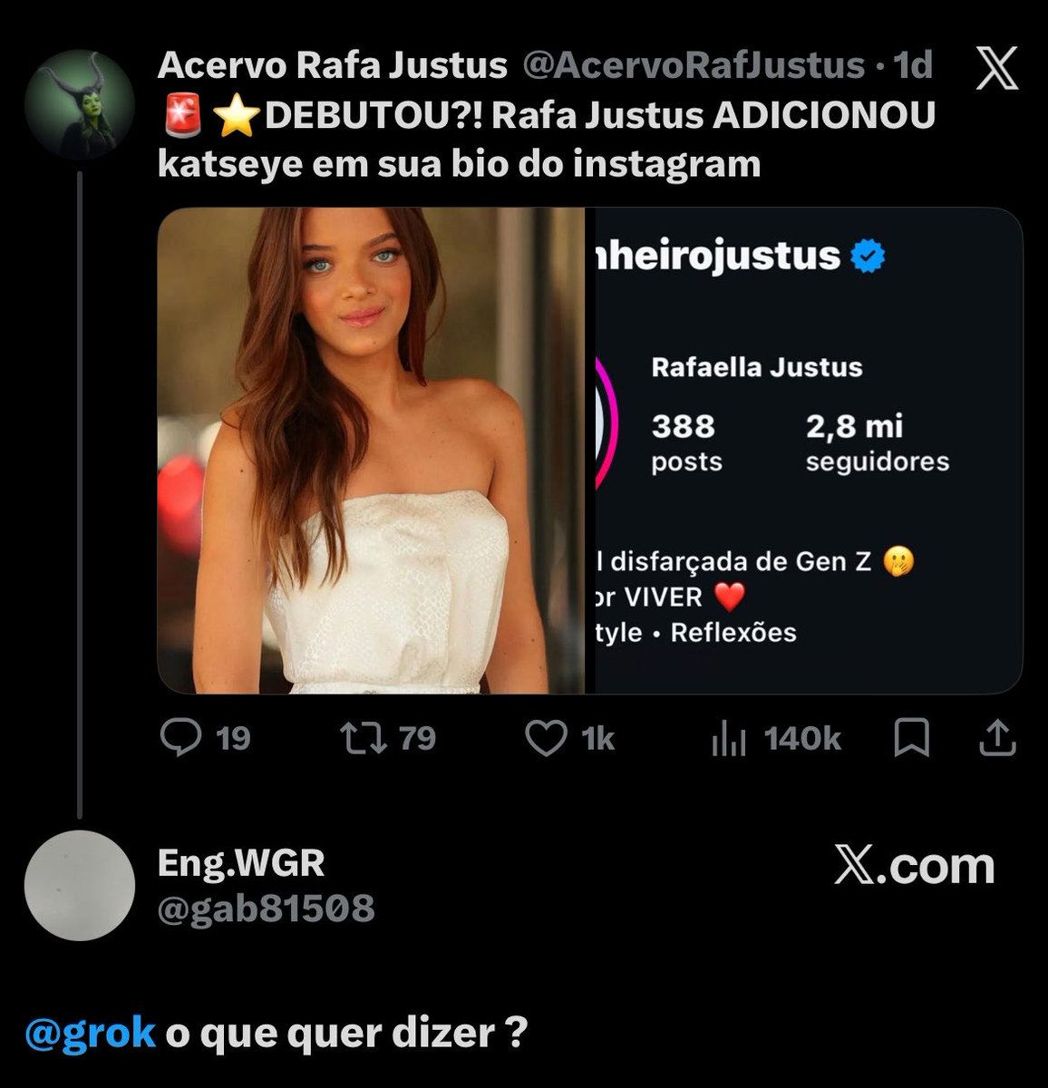 Acervo Rafa Justus tweet media