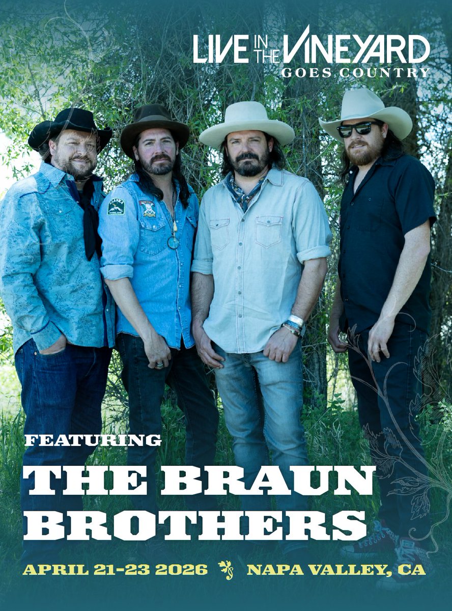 Live In The Vineyard Goes Country tweet media