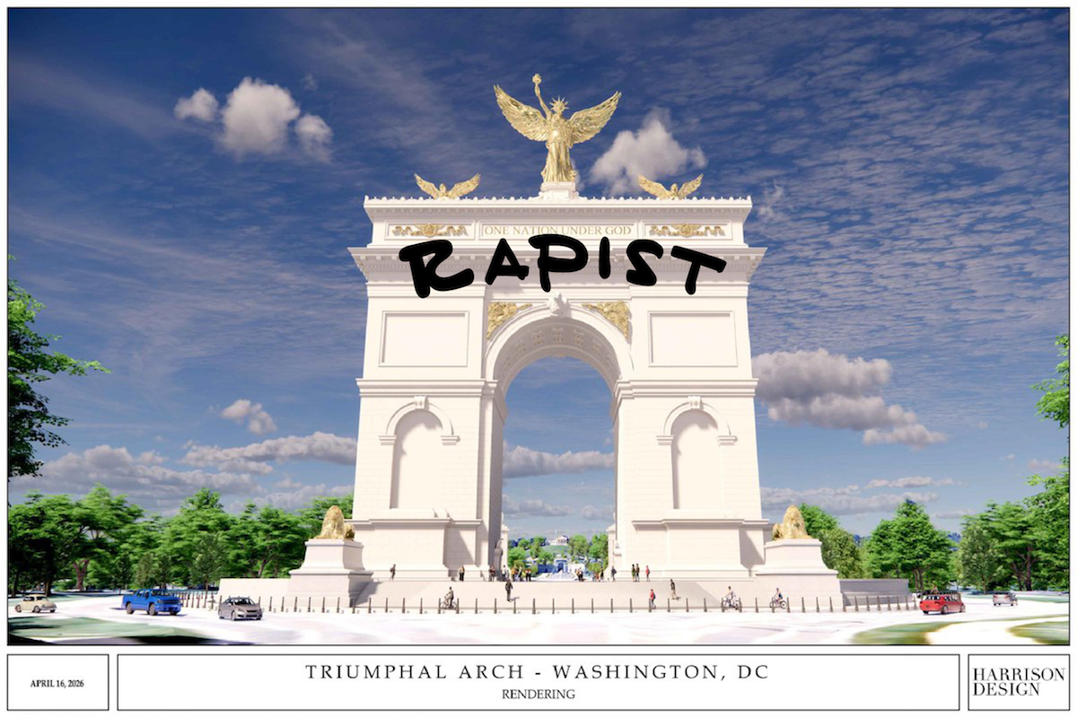 45bestwords's tweet image. Fixed It.

Now it Commemorates the Truth.

#TrumpIsaRapist
#EpsteinFiles
#TrumpEpsteinCrimes 
#TrumpEpsteinCoverUp