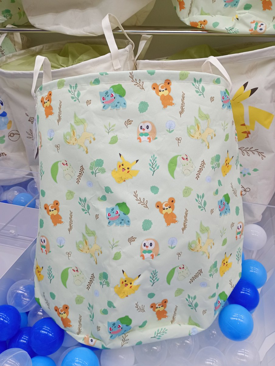新景品情報】 #ポケットモンスター プラチナムザッカランドリーバッグ