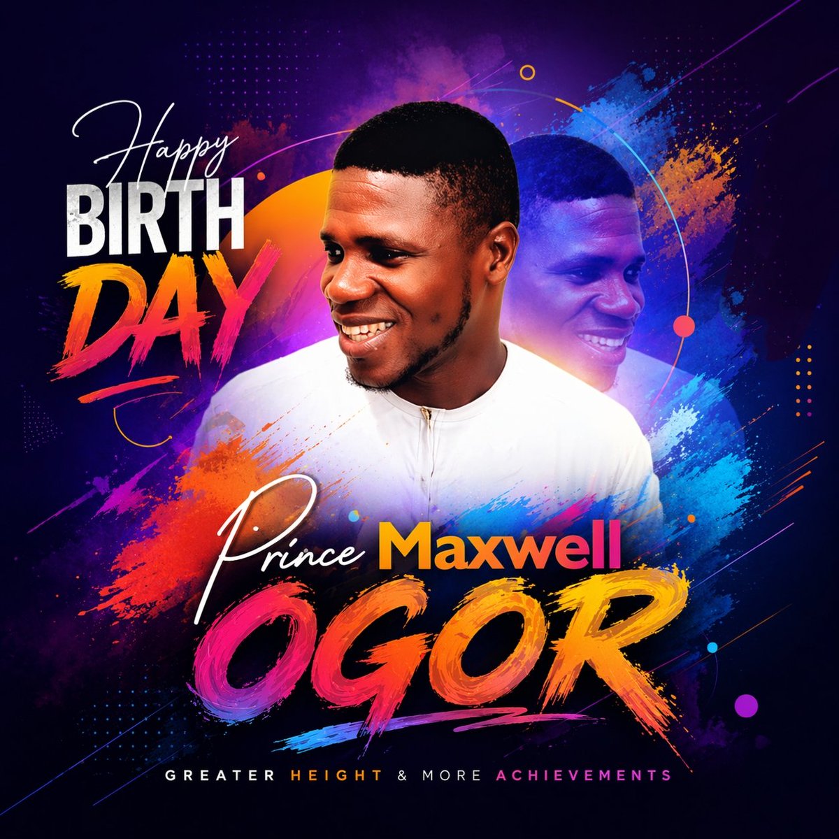 Princemaxogor's tweet photo. IT’S MY BIRTHDAY!!! 🎉🎂✨

Another year, another testimony! 🙌
I’m alive today not by my power, but by His grace. Through every high and low, God has been faithful. He kept me, lifted me, and never let me go.

My heart is full of gratitude…
Thank You. https://t.co/8VrkDZ6nU7
