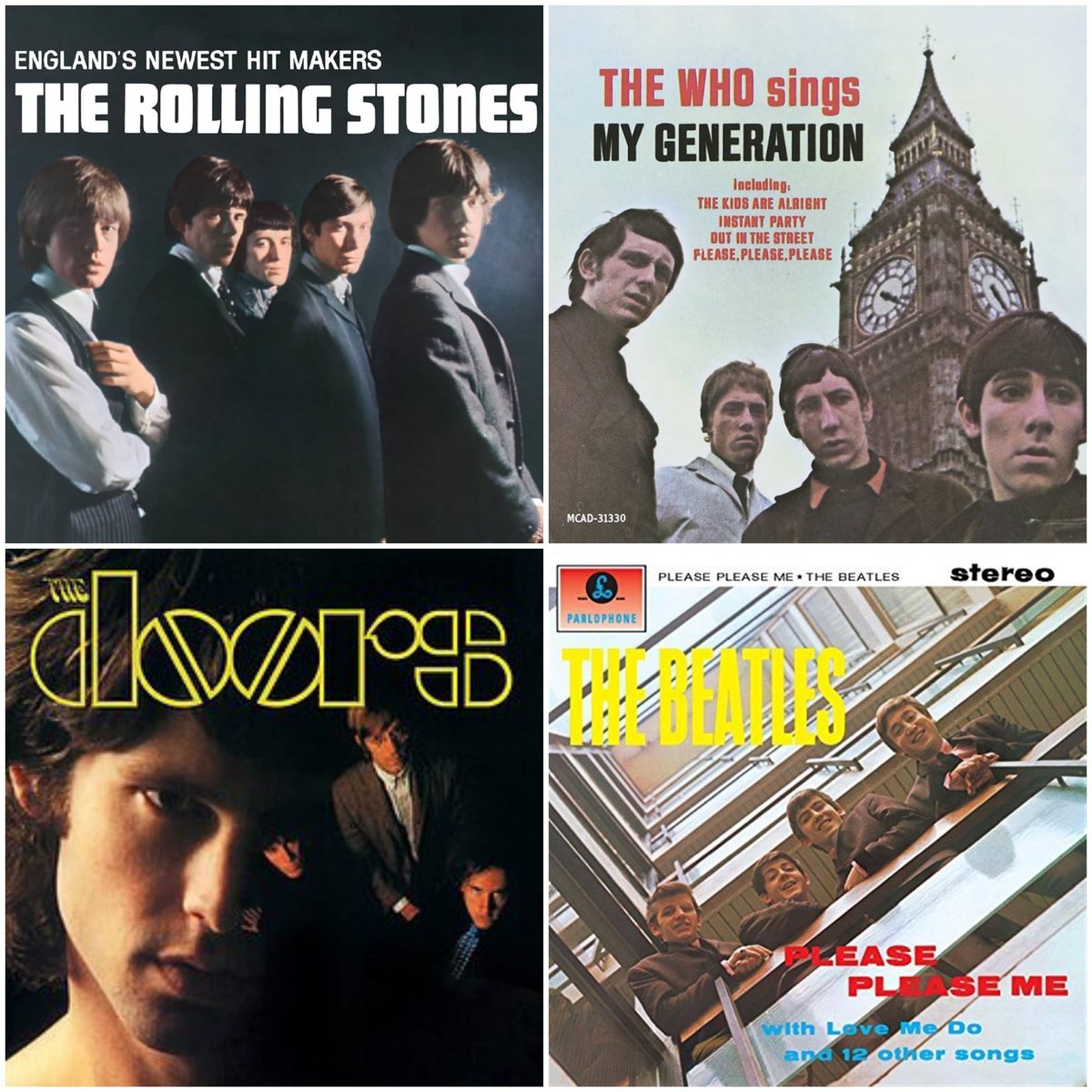 TonyJones000's tweet image. #Music What's your favorite debut album from the four pictured and which one is the runner-up? 💿🎶🥁🎸