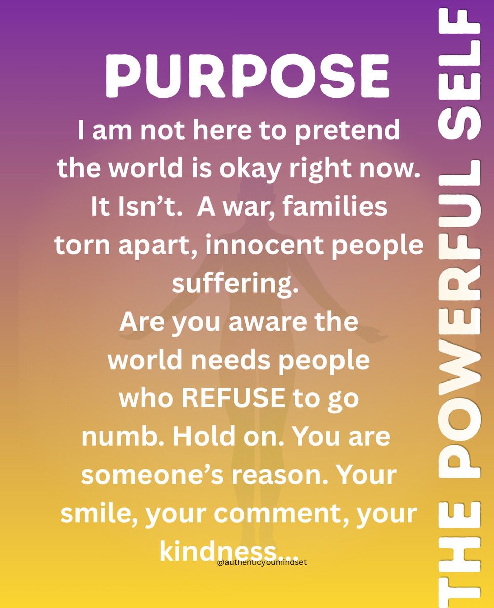 authentictalks's tweet photo. #purpose #Thepowerofself https://t.co/ErULUCVTtl