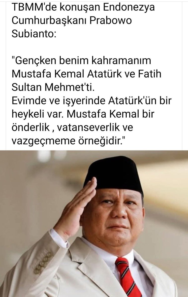 HNa55720's tweet photo. @dailytrkst H. İnalcık hoca; ATATÜRK'ÜN,TÜRK MİLLETİNE YENİDEN KİMLİK İNŞAASI, TÜRKLERİN ERGENEKONDAN ÇIKIŞINDAN DAHA ZOR İDİ DİYOR.
ÇÜNKÜ O SADECE İŞGALCİLERİ DEĞİL İŞBİRLİKÇİ PADİŞAH VE ADAMLARINI DA YENDİ.
TARİH TEKRÜR ETTİ.
TÜRK MİLLETİNİN BUGÜN DE YENİDEN TÜRK KİMLİĞİ İNŞAASINA GEREKVAR https://t.co/5hHR66Jslk