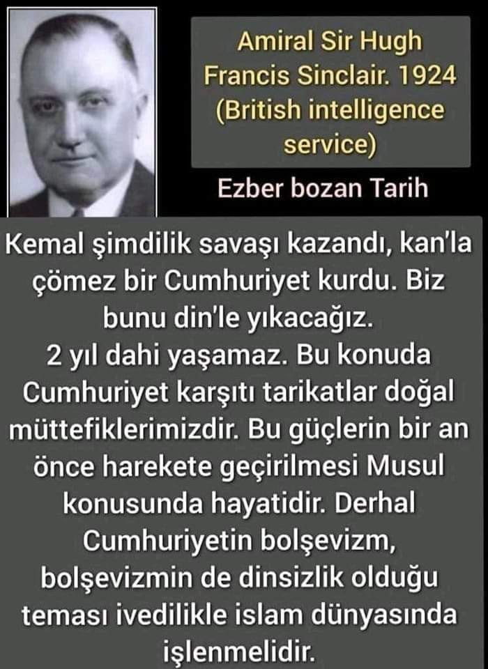 HNa55720's tweet photo. @dailytrkst Emperyalizmin narkozu ile ZİHİNSEL TECAVÜZE UĞRADIĞI İÇİN ATATÜRK DÜŞMANI OLANLAR, DİN PERDESİ ALTINDA ATATÜRK 'E  SALDIRIYORLAR.
TÜRKIYE CUMHURIYETİNİ Araplar gibi sömürge batağına çekmeye çalışıyorlar.
ATATÜRK'E SALDIRANLARIN ESAS HEDEFİ TÜRK MİLLETİ VE TÜRKİYE CUMHURİYETİDİR. https://t.co/dFo4Ai3xNC
