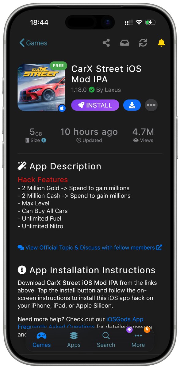 iOSGods.com tweet media