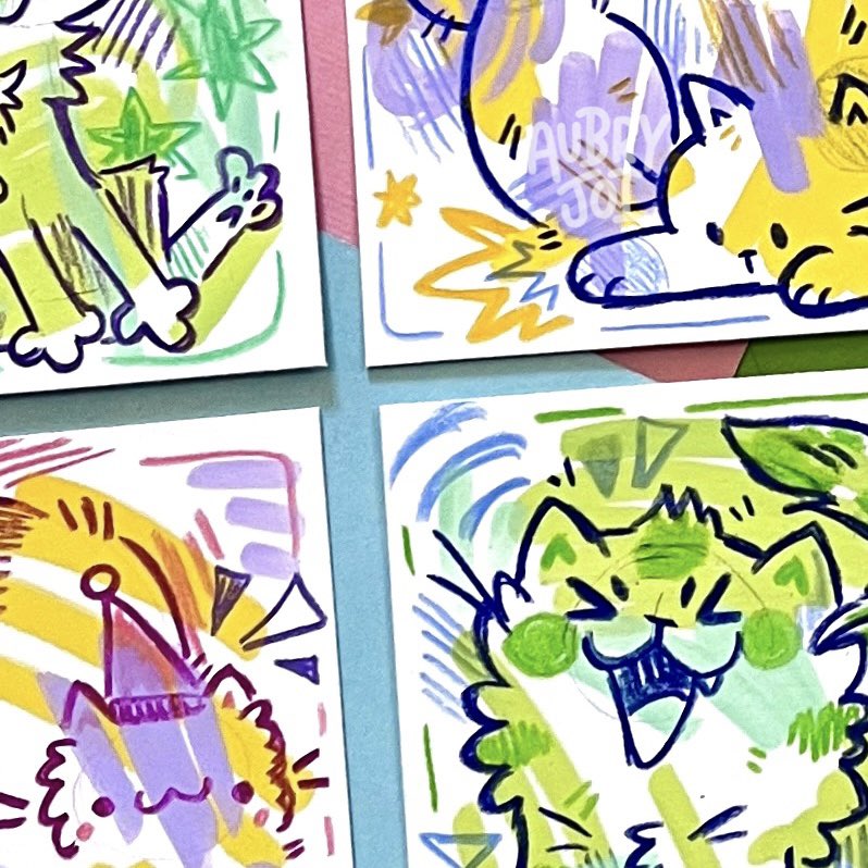 Spring scribbles โ๏ธ๐ฑ
New scribble cats coming to my shop on 4/18 during my drop!
Full post & more details on all my other socials:
๐ https://t.co/cmvviMcXrx ๐