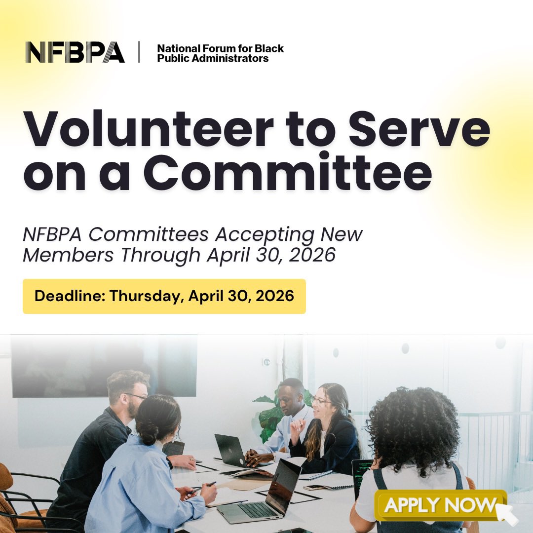 nfbpa1's tweet photo. Interested in shaping the future of NFBPA? Join a committee and make an impact while building your network and leadership skills.

Apply by April 30 to get involved and help move our mission forward.

https://t.co/VyAptGkapq https://t.co/BS2oH7CDS3