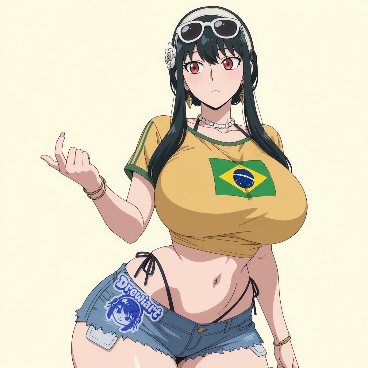 drewiart's tweet photo. ヨル・フォージャー｜Yor Forger 🏖  
SPY FAMILY スパイファミリー       

Brazilian Yor 😳

SFW      

 #ヨル・フォージャー #スパイファミリー #yorforger #Brasil  #SPY_FAMILY https://t.co/LFEdMsIr5I