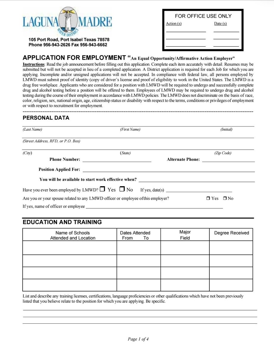 Laguna Madre Water District tweet media