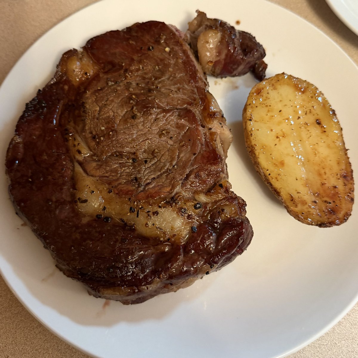 Terry_b_b's tweet image. Beef… it’s what’s for dinner… #ribeye #steak