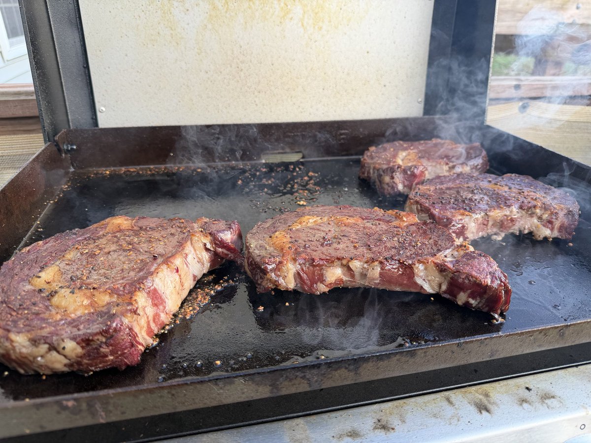 Terry_b_b's tweet image. Beef… it’s what’s for dinner… #ribeye #steak