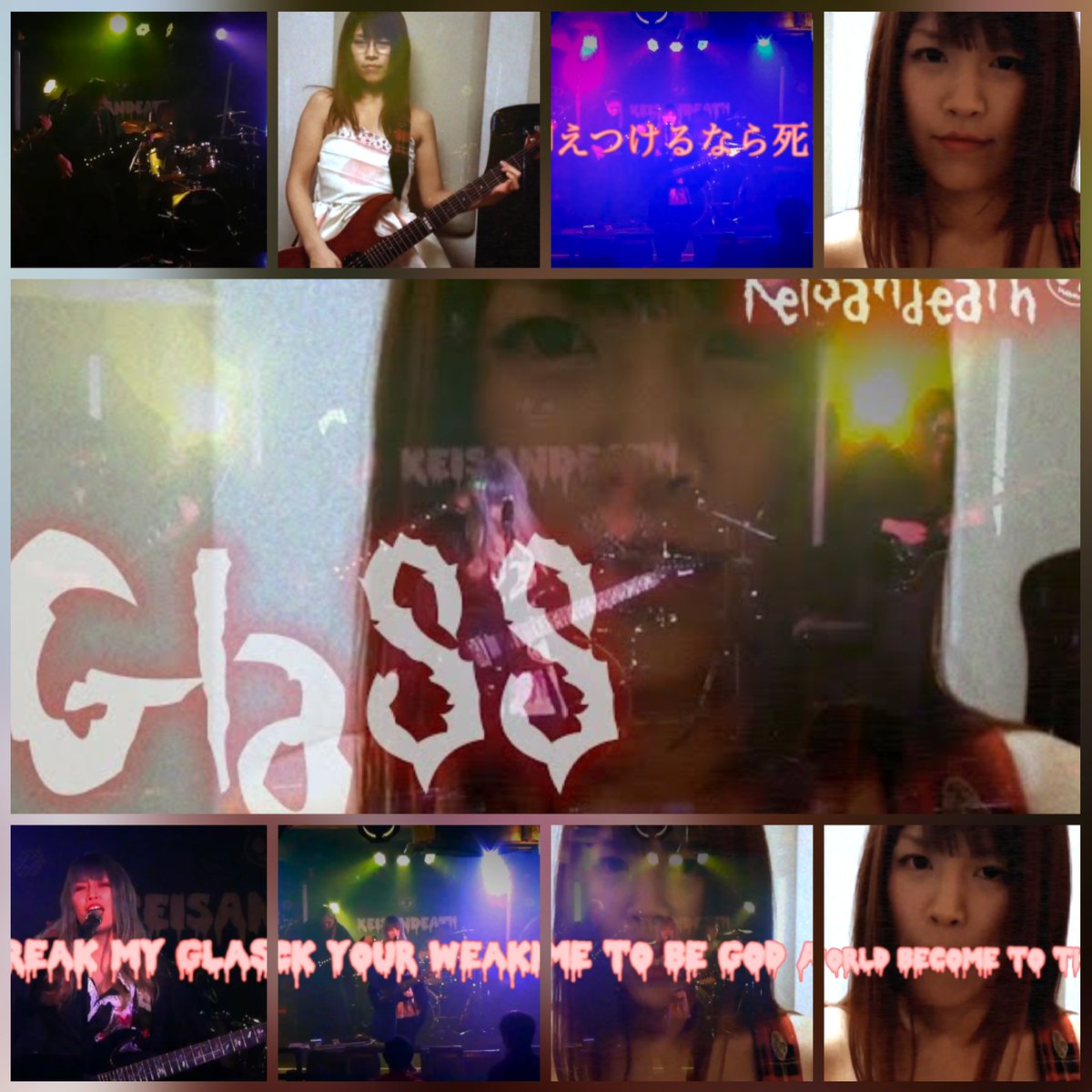 qUcrHISv0x753jH's tweet image. 今日のテンションブチアゲMeta‼️🤟【Lyric】#Glass MV Album 「#Kuu &amp;amp; #Shiki 」
youtu.be/bxJj9pQQXJs?si…
@YouTube より
#Keisandeath × #Xelesiah  
【#天照Amaterasu】 リリース記念LIVE
2026.04.19.
At Roppongi GT Live Tokyo
Open12:00 Start12:30
開催まで後8日😸🤟
Keisandeath.official.ec
