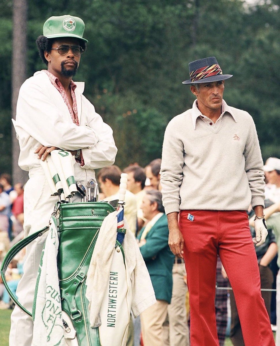 OleTimeHardball's tweet photo. 1975 Masters

Chi Chi Rodriguez and his caddie, Carl Howard https://t.co/XFF7xHq61B