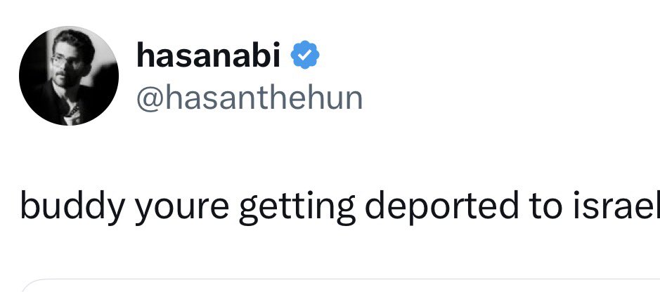 Hasan was born in the US as a birth tourism thing before being brought back to Turkey to spend his entire youth.

He’s lived in Turkey longer than he’s lived in the US

Deport