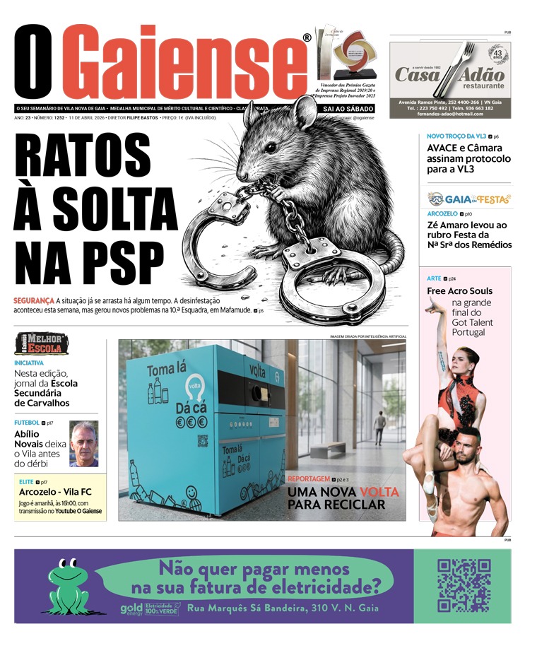 OGaiense's tweet photo. Edição 1252- 11 abril de 2026 https://t.co/L4n7xJRK2v