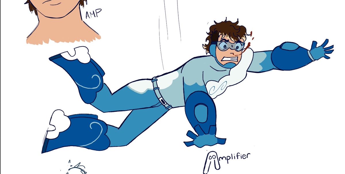 WinkedWonk's tweet image. I realized he has the same colors as rainbow dash but he could never be her
#invincibleoc