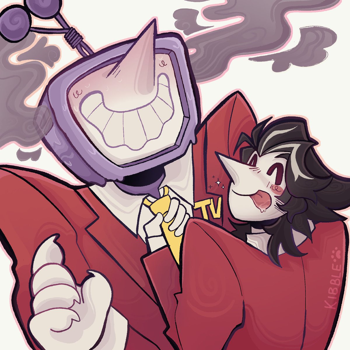 kibblersqrimblr's tweet image. this is all i ever draw anymore smh #spamtenna #tenna #spamton #deltarune