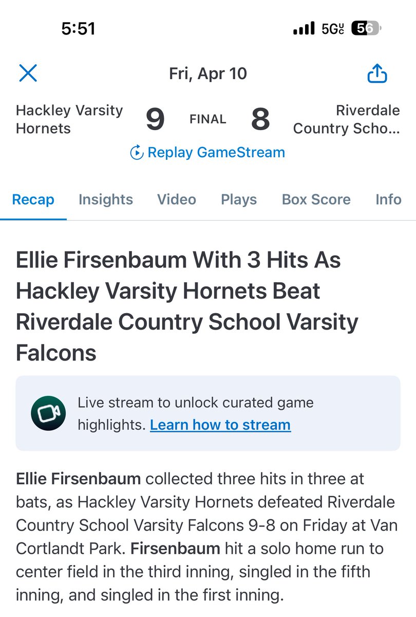 Ellie Firsenbaum 2028 tweet media