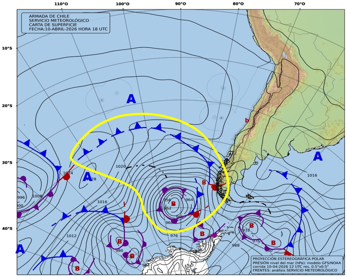Centro Zonal de Meteorología Marina Puerto Montt tweet media