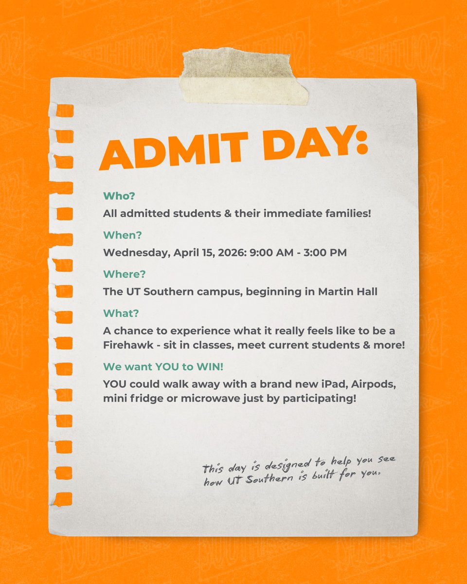 UT Southern tweet media