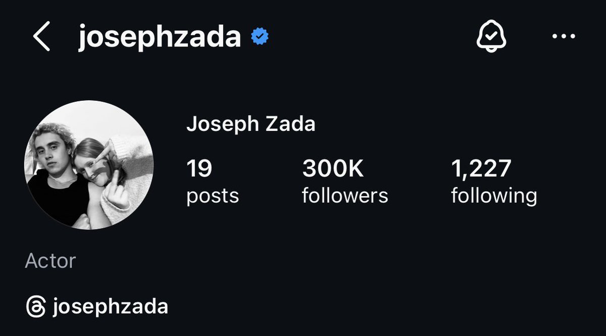 zadacrave's tweet image. Joseph Zada had reached 300k followers on instagram following the sunrise on the reaping teaser