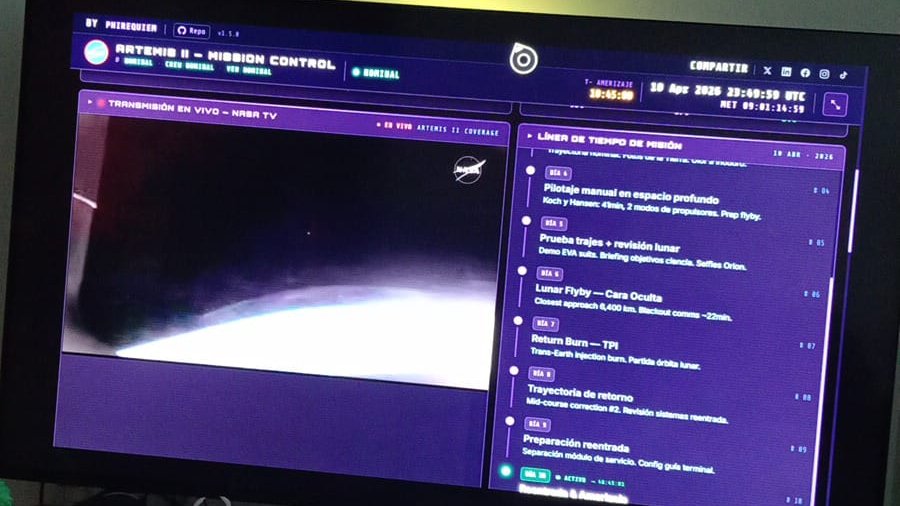 PhiRequiem's tweet photo. 🚨 Está pasando AHORA

La cápsula Orion de #ArtemisII está por amerizar 🌊🚀

Sigue todo en vivo:
https://t.co/EnPlGlr4JE
#hagamosciencia 👨‍🚀✨ https://t.co/4ne00omhTY