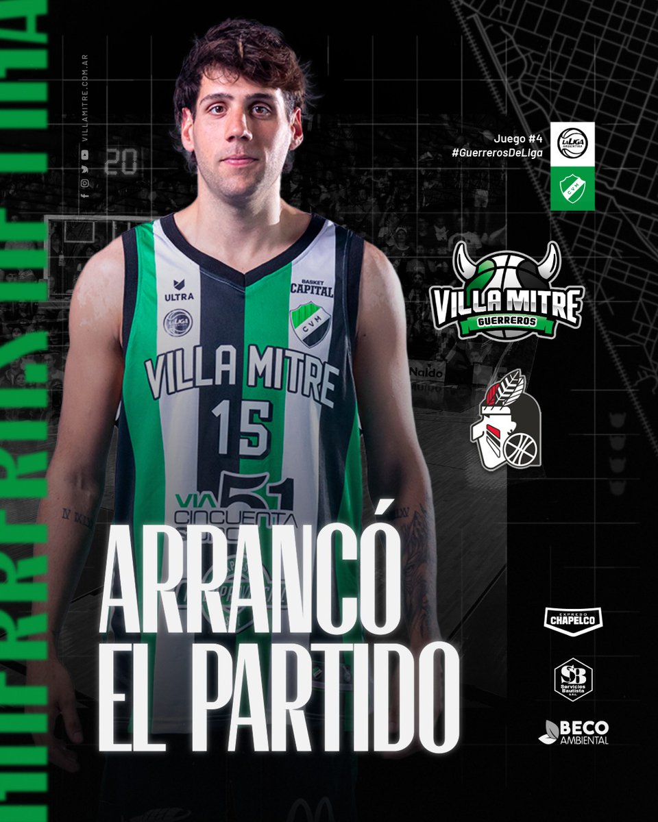VM_Basket's tweet photo. 🏀 #LaLigaArgentina

😎 Pelota al aire 

🙌🏼 ¡Vamos Guerreros!

#GuerrerosdeLiga
#ElClubdelaCiudad 🇦🇪 https://t.co/H6LUobNyMx