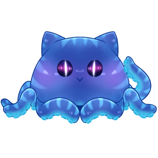 catbeecozy's tweet photo. 🎉We're 10 days away from my birthday, &amp; I wanted to talk a little about a very well loved mascot on my channel!

Meet Tentacle Bae - he's been around for a while now &amp; became part of my lore as it developed! He's a Voidling &amp; is the reason Cat has tentacles! Isn't he cute? >w< https://t.co/SPopSkV6Bf