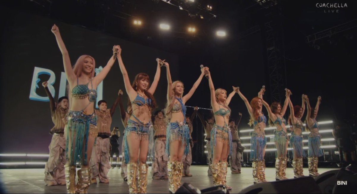 bini just made history. sobrang gagaling nyong lahat. goosebumps malala! proud of you girls. umiiyak ako ngayon sa sobrang proud sainyo 😭

BINI PPOP PRIDE

#BINI_CoachellaWk1 #BINICHELLA