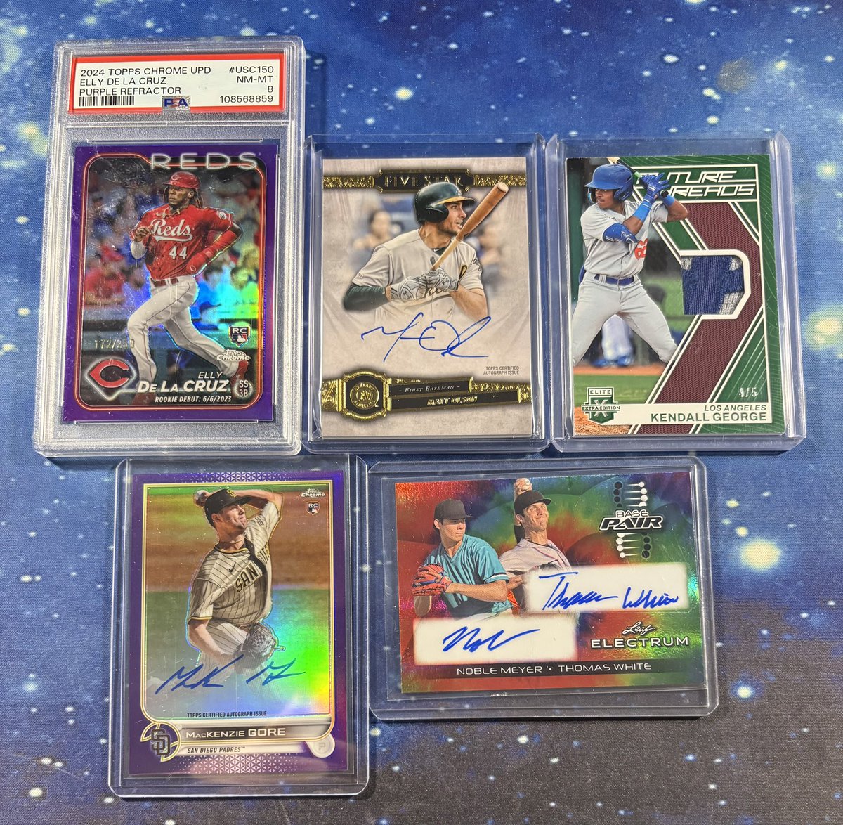 #StackEmUpSale $20 each! Elly /250 George patch /5 Gore /250 Dual /35 ...