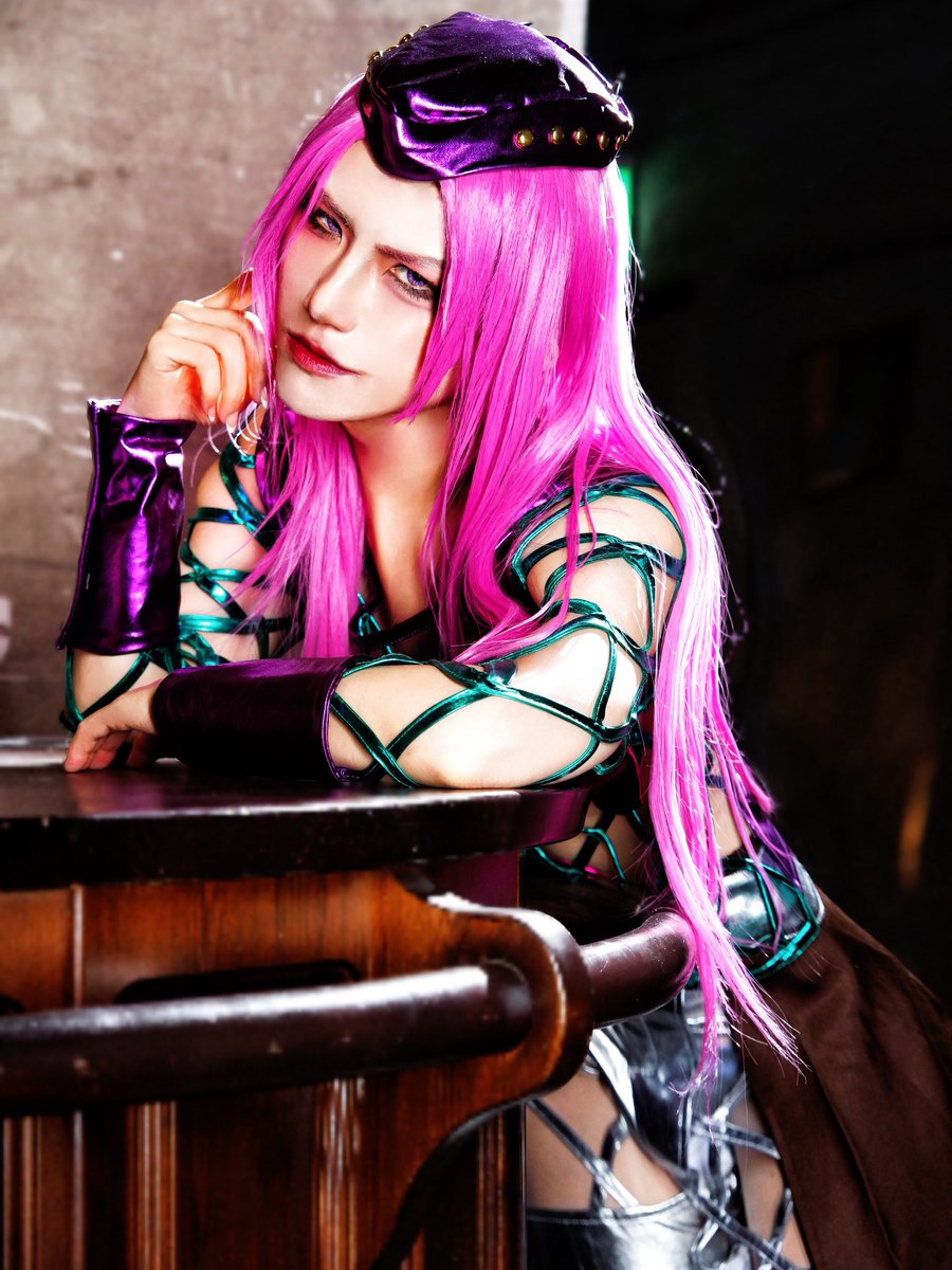 ⚠︎cosplay JOJO'S BIZARRE ADVENTURE Part6 Stone Ocean ナルシソ