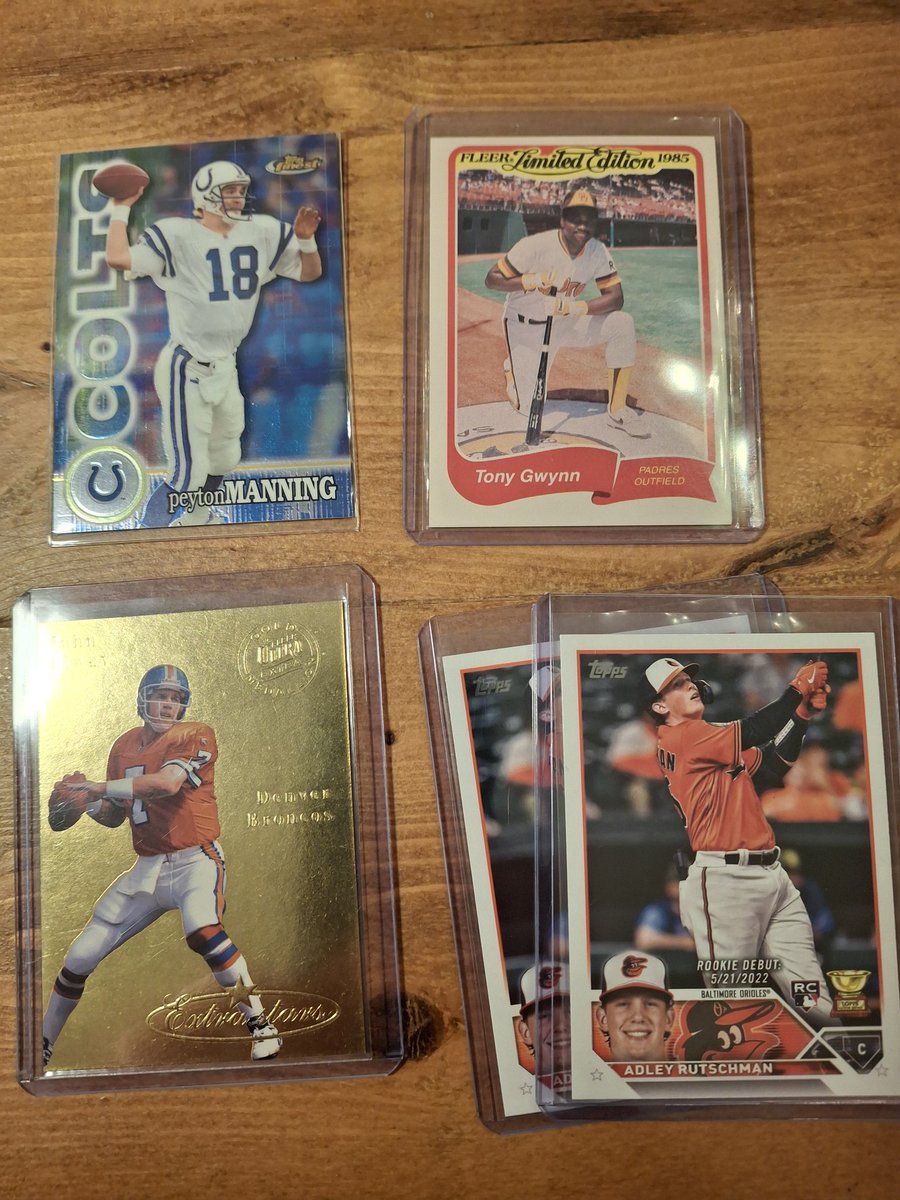 JeffHerrman2's tweet image. #stacksale Post #14

$1 each 
claiming Rutschman gets u both