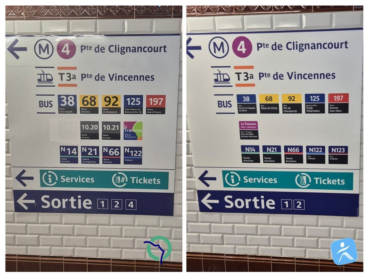 Où est le progrès, s’il vous plaît ?
Quel est l’intérêt de proposer ça ?
Pourquoi réduire la taille des indices de ligne ?
Et pourquoi leur donner cette forme de « pierre tombale » ?
Peut-être qu'on aura les réponses dans #Parigo je sais pas 🤷