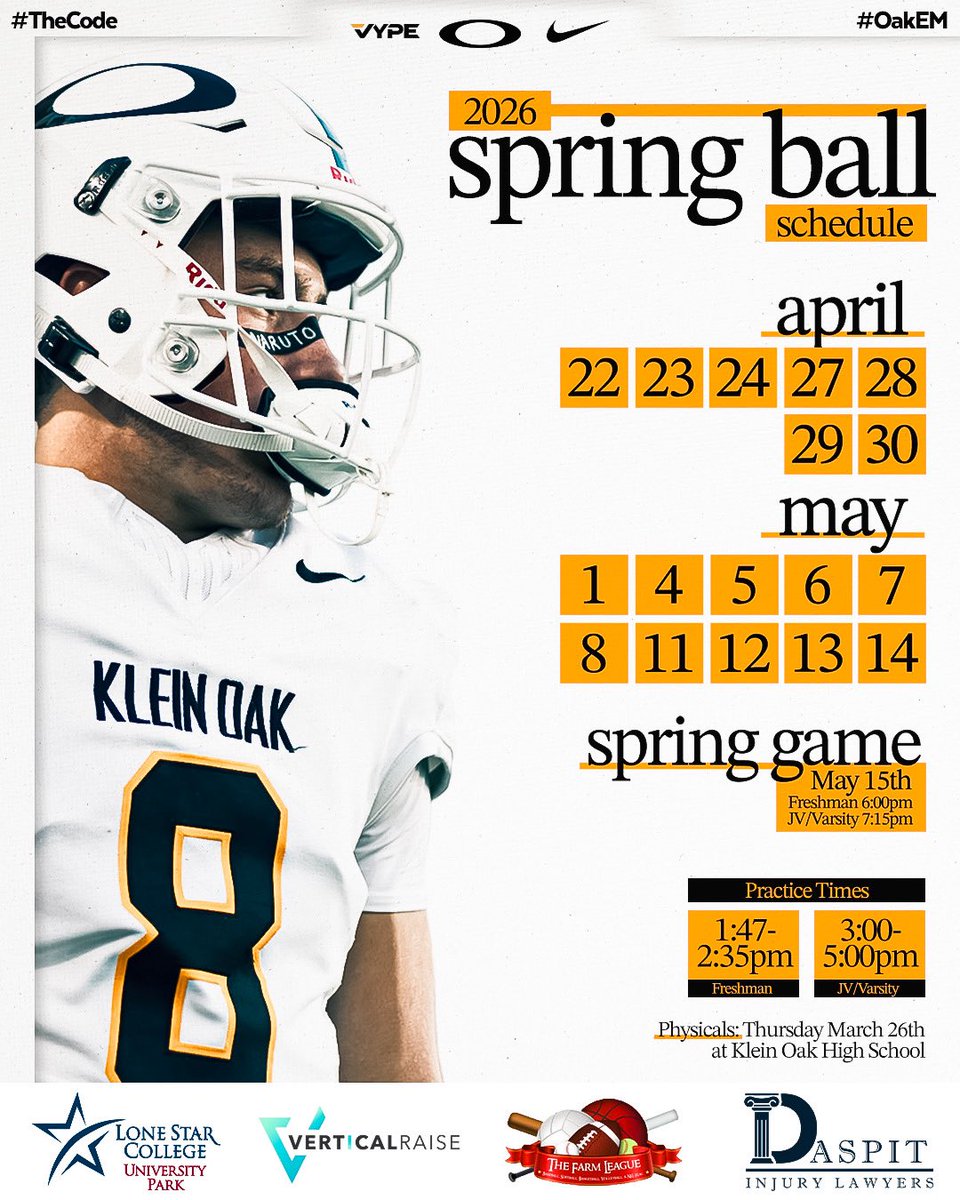 ZackRuy's tweet image. — Max Out Week Complete —

Bench - 375 -
Squat - 500 -
Power Clean - 305 -

((🚨Spring Ball 7 Days Away 🚨))

@CoachBacchus1 @CoachMicahLopez @CoachKyleBeyer @_CoachGregg @CoachCiotti11 @CoachJanecek @coach_smcgowan @jacobkamari_ @TreyNunez @_DanielBryann @CoachDrewChrist