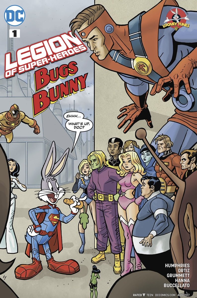 Brainiac 5 in Legion of Super-Heroes Bugs Bunny Special #1 (2017)