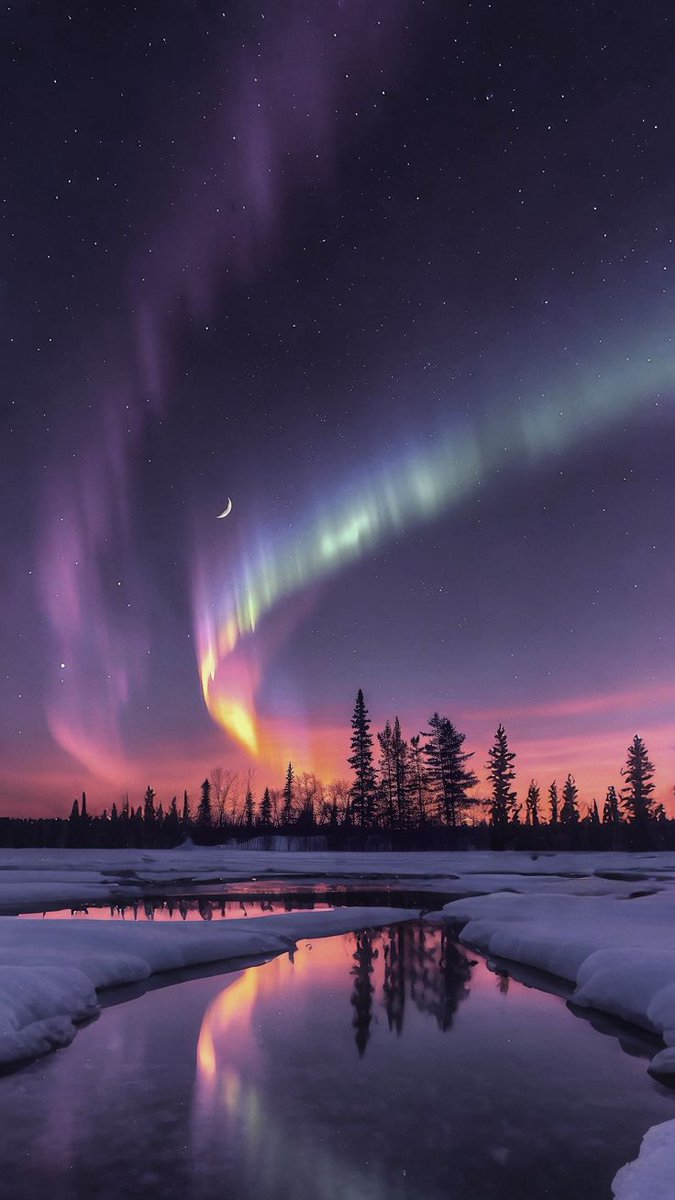2025pics's tweet photo. northern light https://t.co/H5HjRI92iD