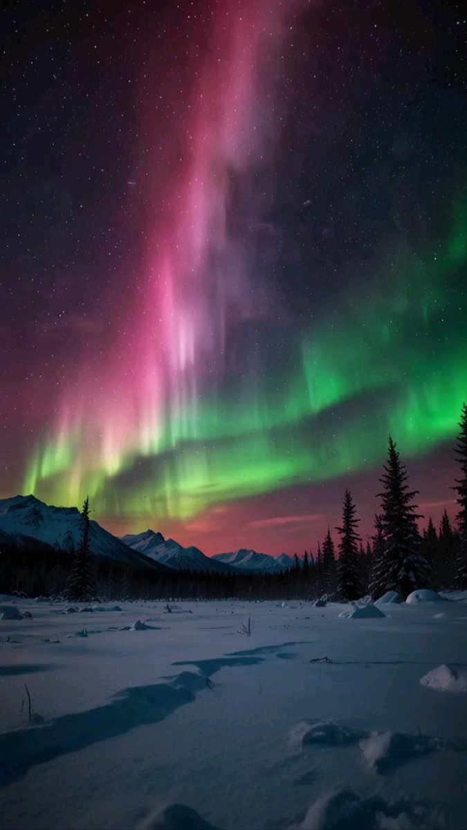 2025pics's tweet photo. northern light https://t.co/H5HjRI92iD
