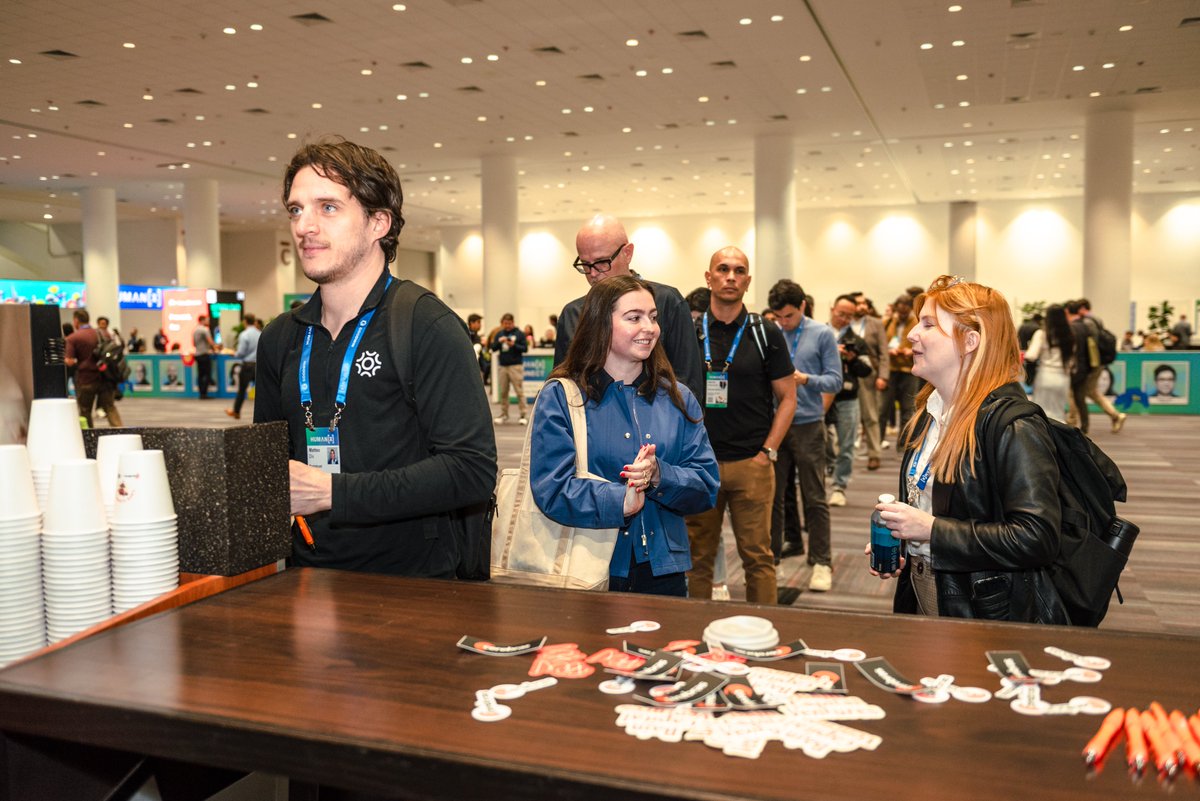 cerebras's tweet image. Cafe Compute went global this week 🌎 Two cities. Two continents. One big chip.

This week Cafe Compute hit San Francisco for @HumanXCo and London at @OpenAI's office for @aiDotEngineer Europe — fueling developers with coffee and the fastest AI on the planet.

Next stop: Miami