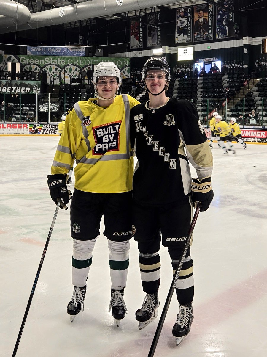 x - Muskegon Lumberjacks tweet media