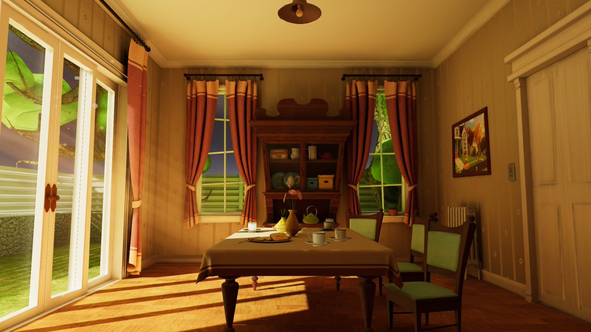 itsMengii's tweet image. Cartoon Dining 
By: _Asylum  

#VRChat 
#VRChat_world紹介 
#VRChatPhotography 
#VRChatワールド紹介