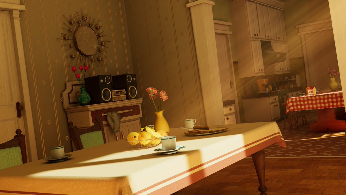 itsMengii's tweet image. Cartoon Dining 
By: _Asylum  

#VRChat 
#VRChat_world紹介 
#VRChatPhotography 
#VRChatワールド紹介