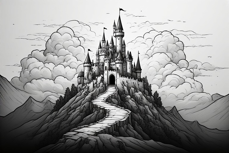 solomon_jay96's tweet photo. They built it to last forever. Forever had other plans. Grab your copy, link in bio. Book 1 of 10 The ancient is waiting. #AdultColoringBook #ColoringForAdults #CastleArt #ColoringCommunity #PJWolf https://t.co/zuVtMWDcUN