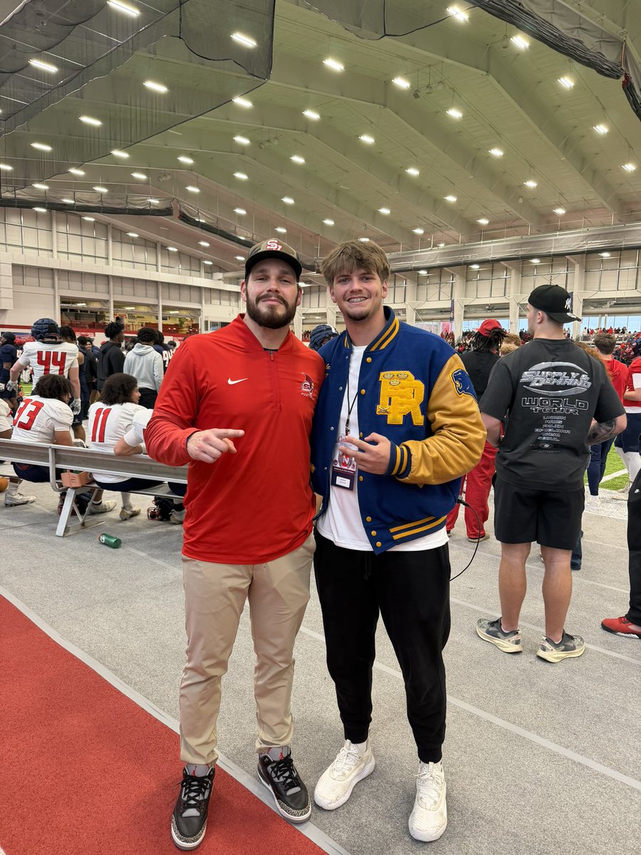 kalebmiller75's tweet photo. Thank you again @CoachGus90 for the Junior Day invite I love what you guys are doing with the program and the atmosphere is amazing. I can’t wait to get to your camp. @svsu_football 

@TheD_Zone @MIexposure https://t.co/qUpFlovgl7