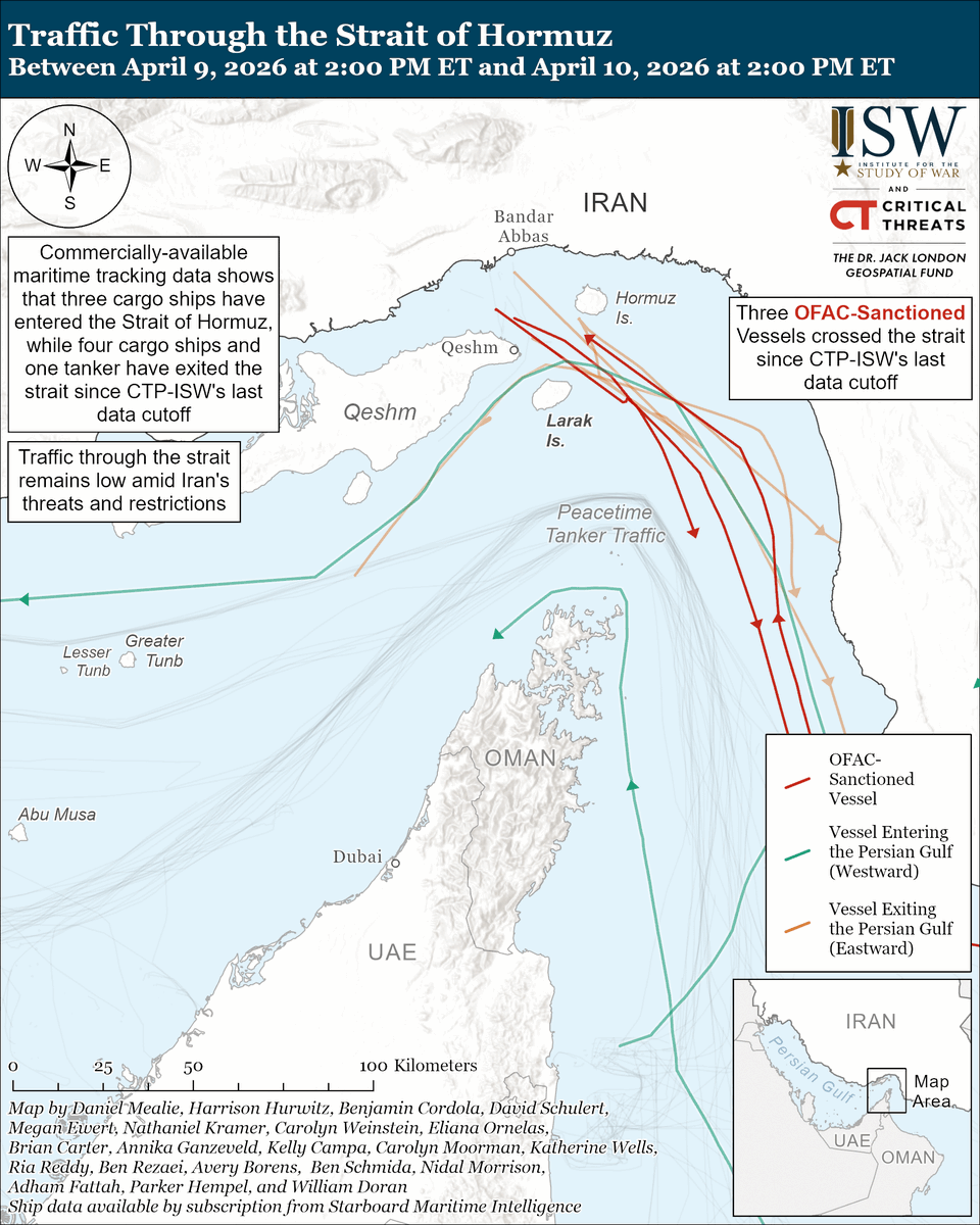 Institute for the Study of War tweet media