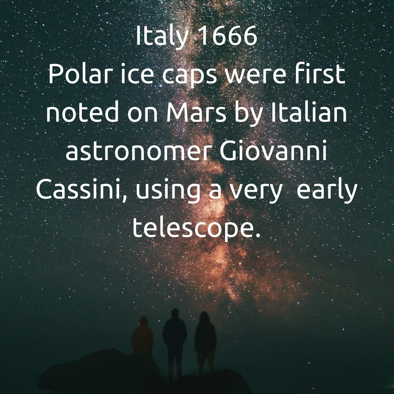 martiandiaries's tweet image. Astonishing astronomy fact - polar ice caps first observed on Mars 350 years ago! 
 #astronomy #Mars