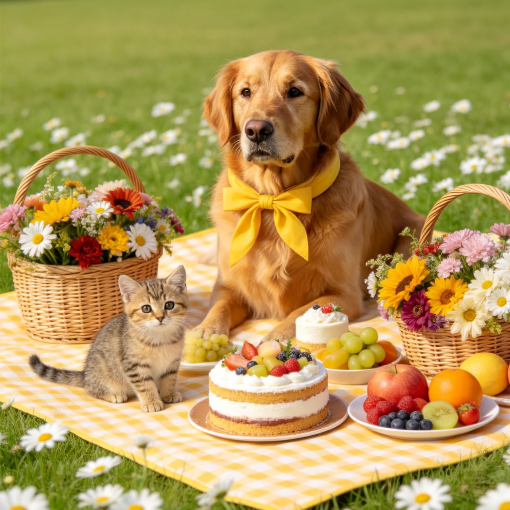 VerdantTrace's tweet image. this is what a perfect spring picnic looks like. 🌼🐶🐱

#verdanttrace #petlife #catanddog #picnicvibes #springvibes #petlove #petcare #dailyjoy