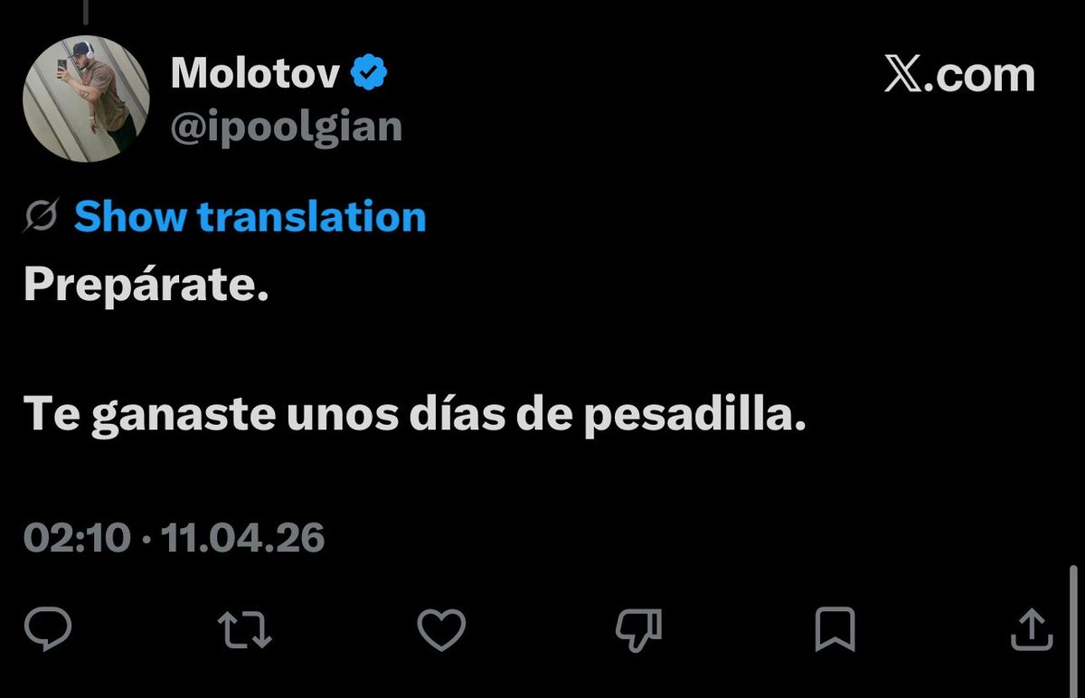 Alejandro tweet media