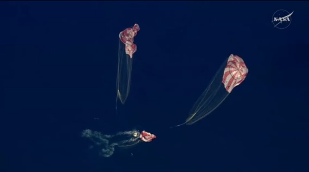 おかえりなさい！！
オリオン・アルテミスⅡの皆さん！！
鳥肌立ったぁぁぁぁ！！！！！
#アルテミス2