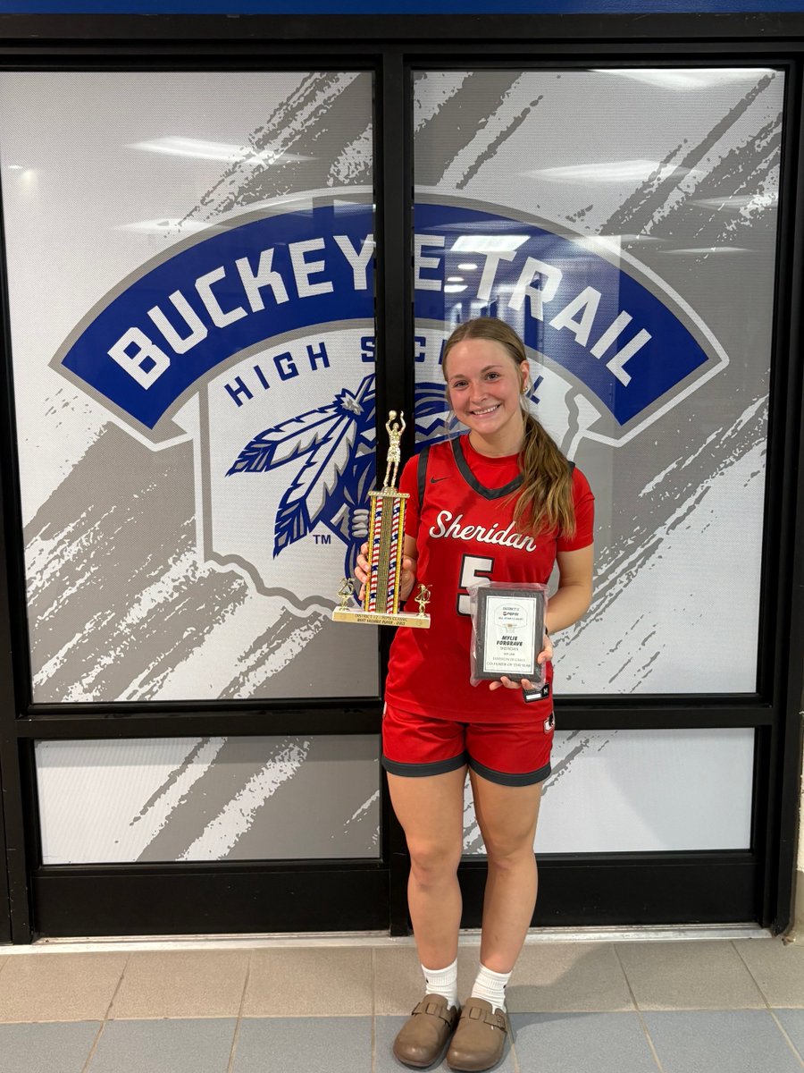 MrWalters225's tweet photo. District 12 All-Star Game- Mylie Forgrave was Player of the Game and Coach Doug Fisher received his D12 Hall of Fame plaque from General alum Clint Crane https://t.co/MvpNt3o4MW